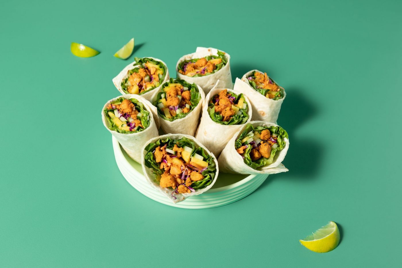 Wrap med planteprotein