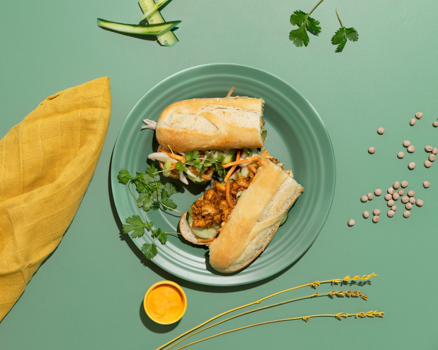 Banh Mi med Planteprotein