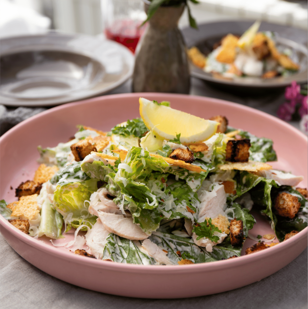 Salat oppskrift – Cæsar salat