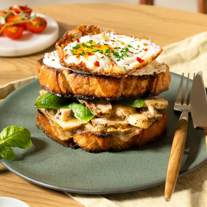 Croque Madame med Spiseklar Provence